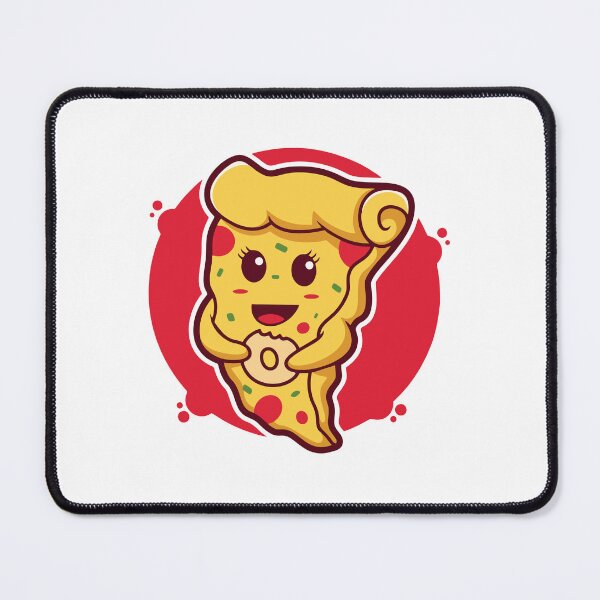 Item preview, Funny Pizza Slice Eating Pepperoni Snack designed and sold by ringgokliya.