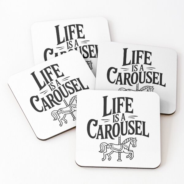 Item preview, Life is a Carousel designed and sold by Frank Ring.