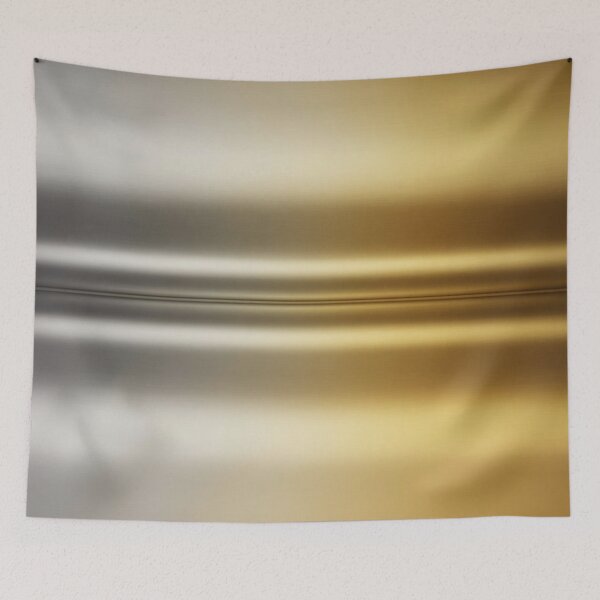Item preview, Minimalist Silver and Gold Metallic Gradient designed and sold by Midnight Veil Designs.