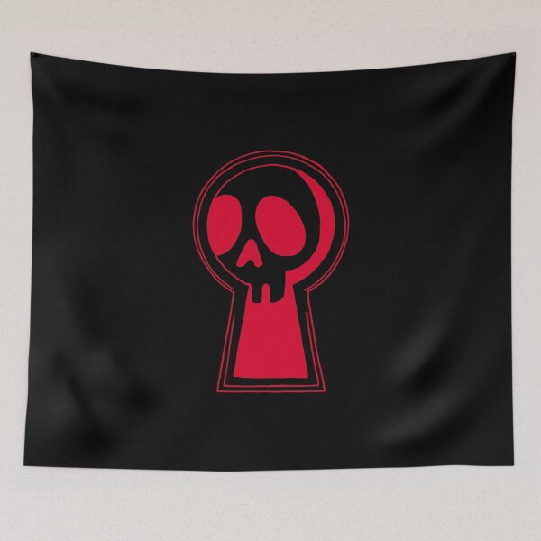Item preview, The skull behind the door (red) designed and sold by Lagueny.