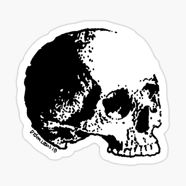Skull Variations #3 Sticker