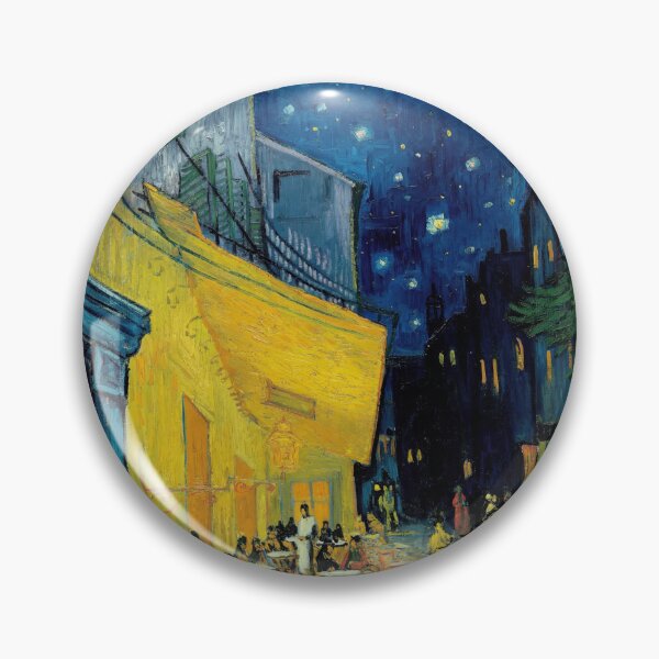 Item preview, Terrace of a Café at Night by Vincent van Gogh: Post Impressionist Poster designed and sold by artofuniverse.