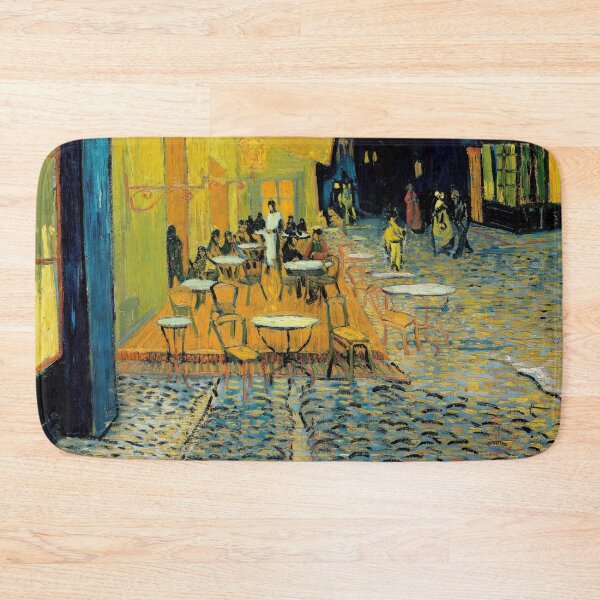 Item preview, Terrace of a Café at Night by Vincent van Gogh: Post Impressionist Poster designed and sold by artofuniverse.
