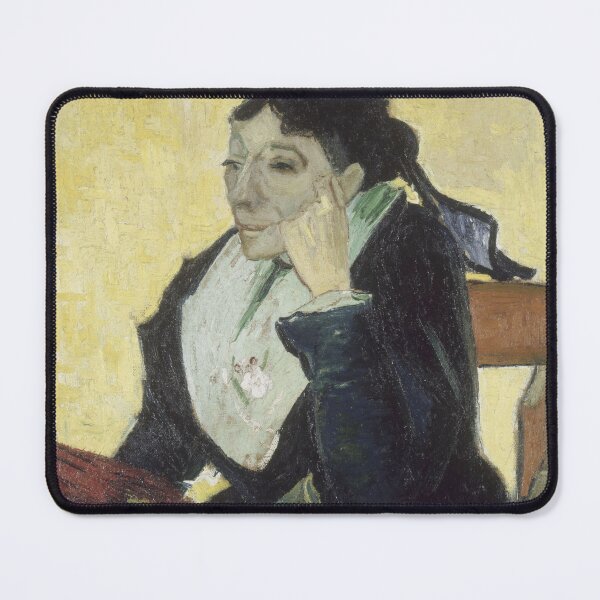 Item preview, The Arlesienne by Vincent van Gogh: Post Impressionist Portrait Poster designed and sold by artofuniverse.