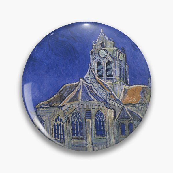 Item preview, The Church in Auvers Sur Oise by Vincent van Gogh: Night Church Poster designed and sold by artofuniverse.