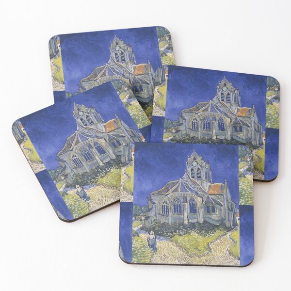 Item preview, The Church in Auvers Sur Oise by Vincent van Gogh: Night Church Poster designed and sold by artofuniverse.
