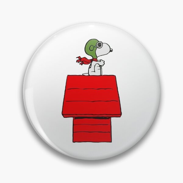 Item preview, Snoopy World War I Flying Ace on Red Doghouse designed and sold by ringgokliya.