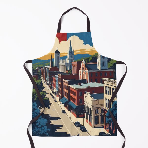 Item preview, Charlestown West Virginia 1950s USA Vintage Travel Tourism designed and sold by TravelersGems.