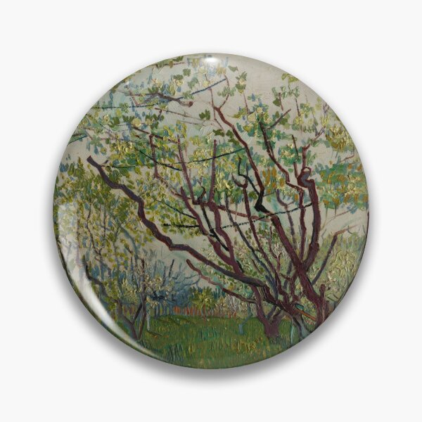 Item preview, The Flowering Orchard by Vincent van Gogh: Post Impressionist Nature Poster designed and sold by artofuniverse.