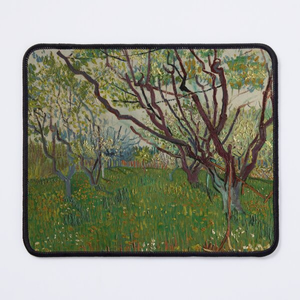 Item preview, The Flowering Orchard by Vincent van Gogh: Post Impressionist Nature Poster designed and sold by artofuniverse.