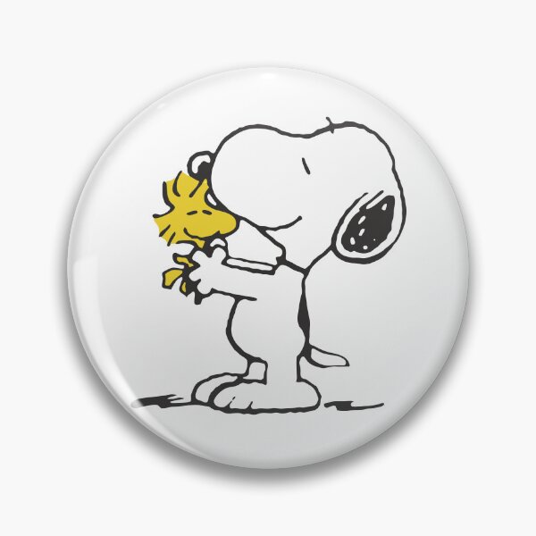 Item preview, Snoopy and Woodstock Standing Hug Cute Art designed and sold by ringgokliya.