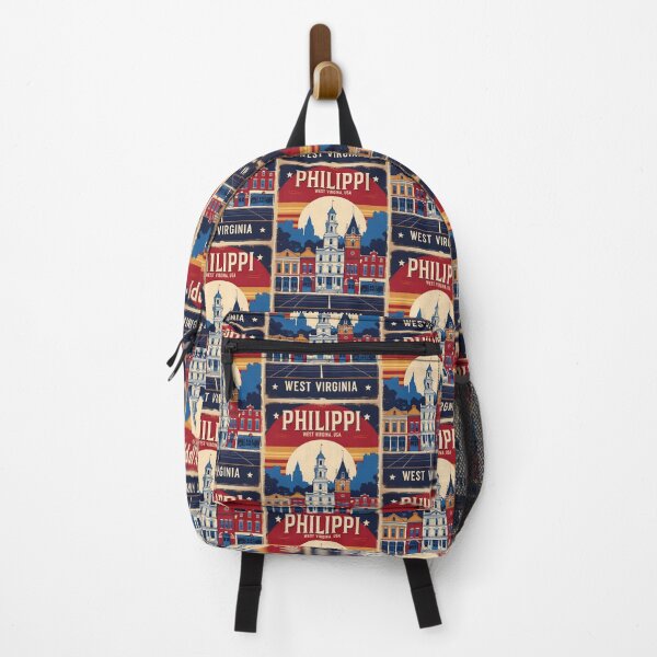 Item preview, Philippi West Virginia 1950s USA Vintage Travel Tourism designed and sold by TravelersGems.