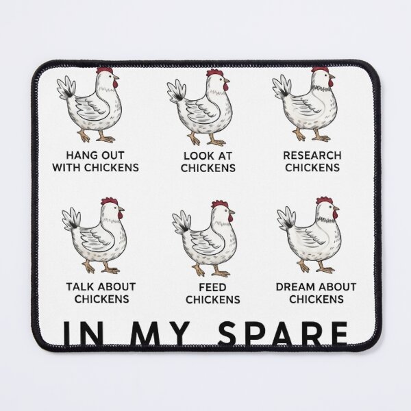Item preview, Funny Crazy Chicken Lady Things I Do In My Spare Time designed and sold by artistezone.
