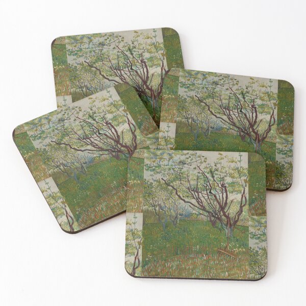 Item preview, The Flowering Orchard by Vincent van Gogh: Spring Orchard Fine Art Print designed and sold by artofuniverse.
