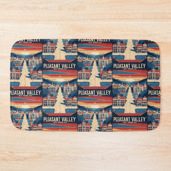 Item preview, Pleasant Valley West Virginia 1950s USA Vintage Travel Tourism designed and sold by TravelersGems.