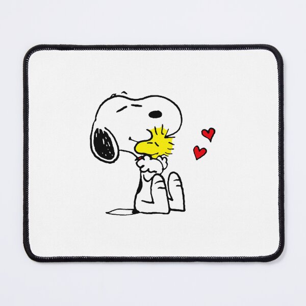 Item preview, Snoopy and Woodstock Love and Hearts Hug designed and sold by ringgokliya.