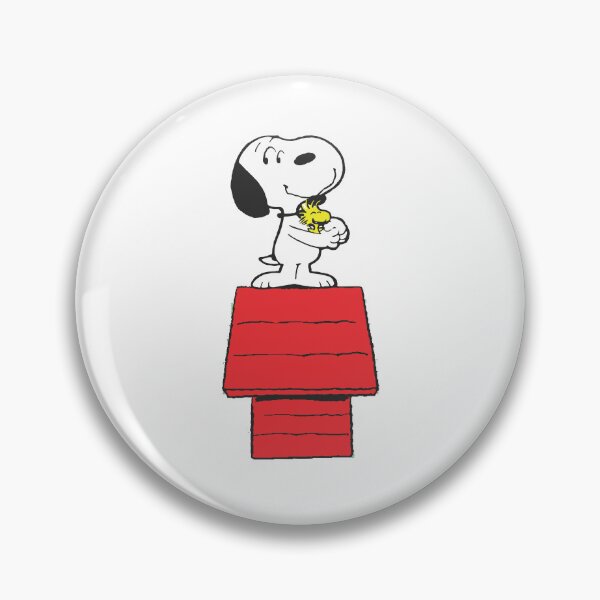 Item preview, Snoopy and Woodstock Standing on Red Doghouse designed and sold by ringgokliya.
