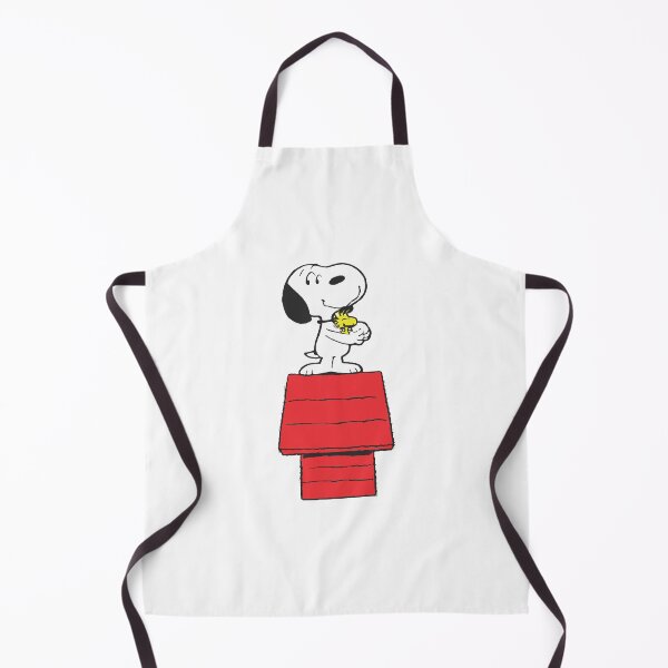 Item preview, Snoopy and Woodstock Standing on Red Doghouse designed and sold by ringgokliya.