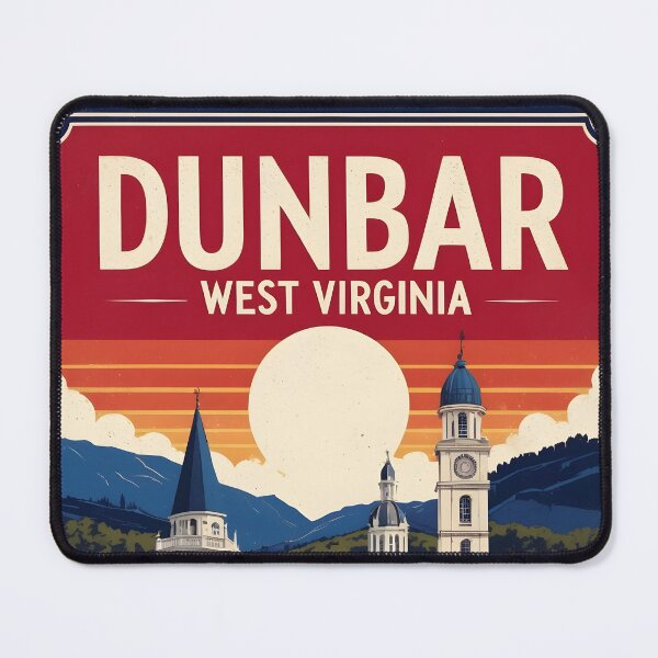 Item preview, Dunbar West Virginia 1950s USA Vintage Travel Tourism designed and sold by TravelersGems.
