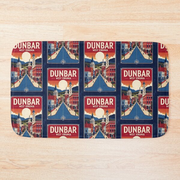 Item preview, Dunbar West Virginia 1950s USA Vintage Travel Tourism designed and sold by TravelersGems.