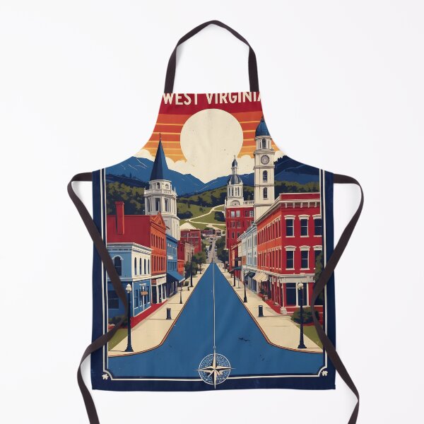 Item preview, Dunbar West Virginia 1950s USA Vintage Travel Tourism designed and sold by TravelersGems.