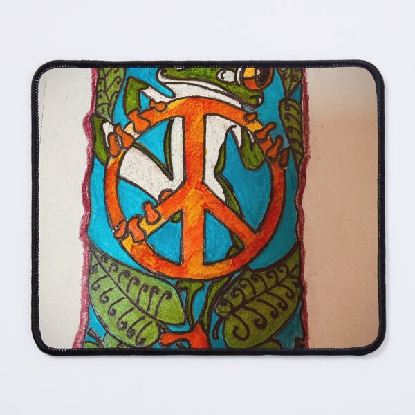 Item preview, Peace frog designed and sold by Bransart.