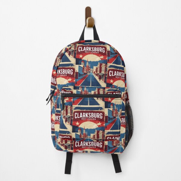 Item preview, Clarksburg West Virginia 1950s USA Vintage Travel Tourism designed and sold by TravelersGems.