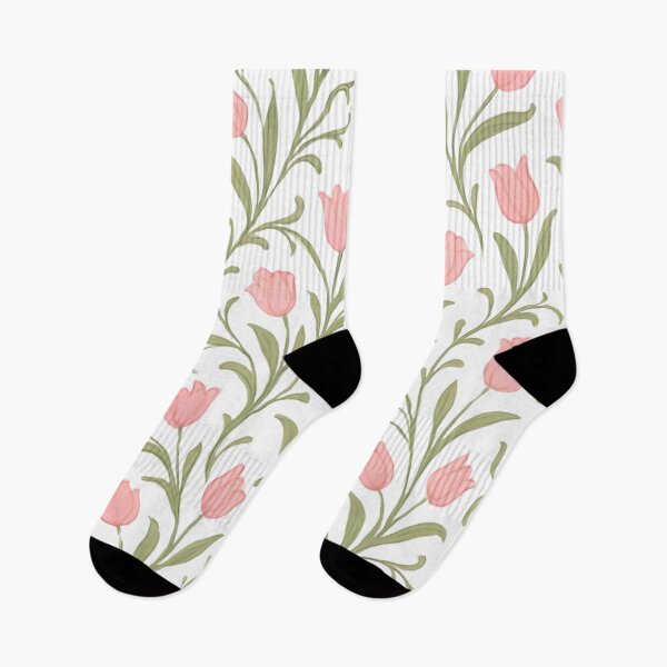 Item preview, Pink tulip pattern designed and sold by uunaa.