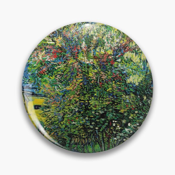 Item preview, The Garden of the Asylum at Saint Rémy by Vincent van Gogh: Garden Poster designed and sold by artofuniverse.