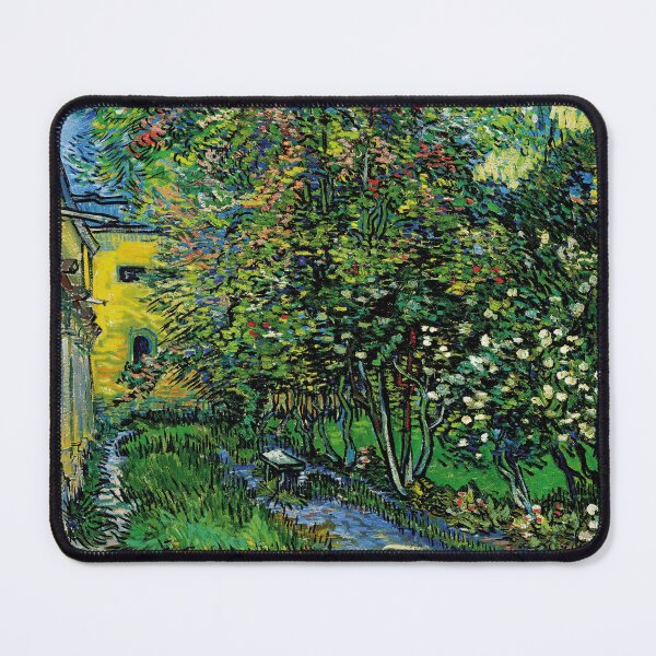 Item preview, The Garden of the Asylum at Saint Rémy by Vincent van Gogh: Garden Poster designed and sold by artofuniverse.
