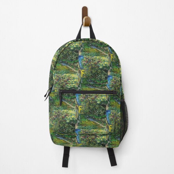 Item preview, The Garden of the Asylum at Saint Rémy by Vincent van Gogh: Garden Poster designed and sold by artofuniverse.