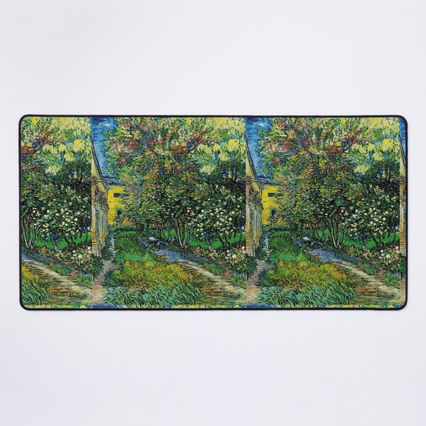 Item preview, The Garden of the Asylum at Saint Rémy by Vincent van Gogh: Garden Poster designed and sold by artofuniverse.