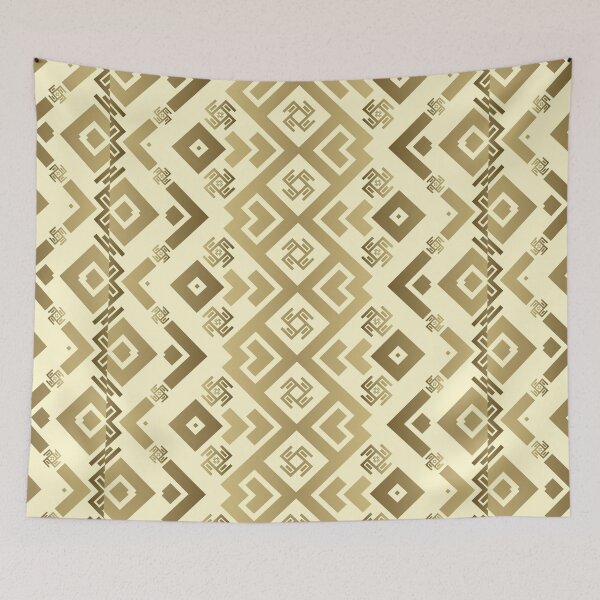 Item preview, GOLDEN SEAMLESS PATTERN designed and sold by Mystic Threads Design.
