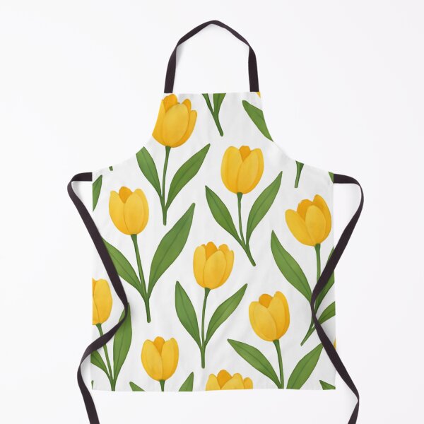Item preview, Yellow tulip pattern designed and sold by uunaa.