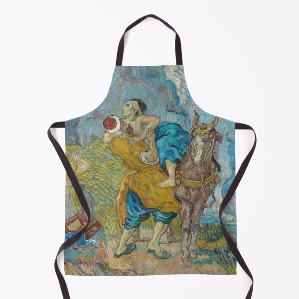 Item preview, The Good Samaritan After Delacroix by Vincent van Gogh: Post Impressionist Poster designed and sold by artofuniverse.