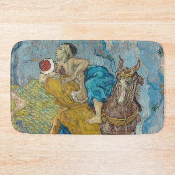 Item preview, The Good Samaritan After Delacroix by Vincent van Gogh: Post Impressionist Poster designed and sold by artofuniverse.