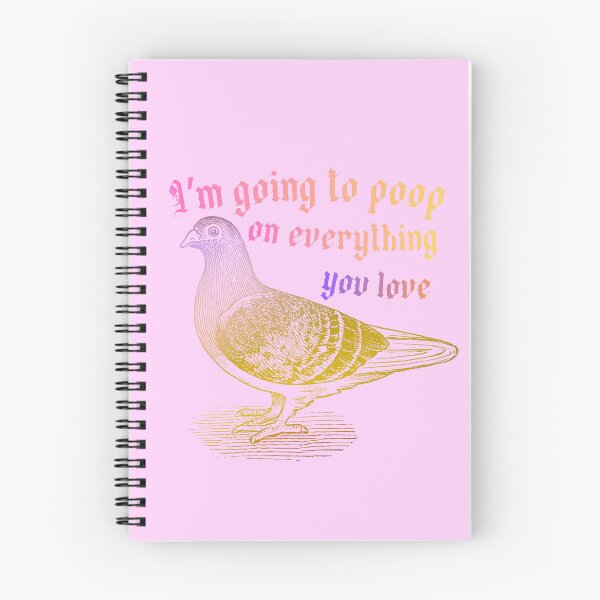 Item preview, Pigeon im going to poop on everything you love Birb art designed and sold by mooncakekaro.