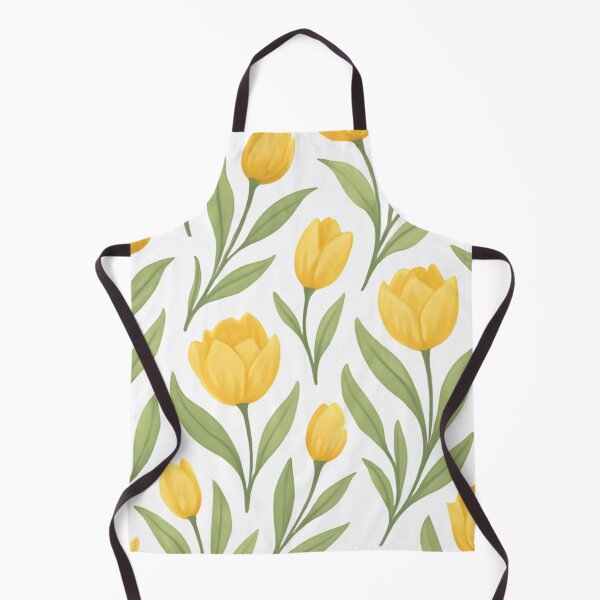 Item preview, Yellow tulip pattern designed and sold by uunaa.