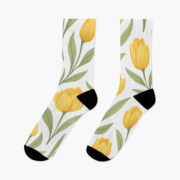 Item preview, Yellow tulip pattern designed and sold by uunaa.