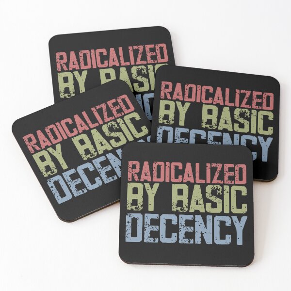 Item preview, Radicalized By Basic Decency Revolution Justice Unity Courage designed and sold by RetroMini2026.