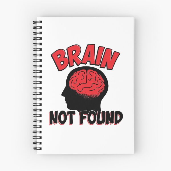 Item preview, Brain Not Found. Funny Sarcastic Quote Design. Lazy Mood Humor Graphic design  designed and sold by Aarvya Fashion Club ( A.F.C ).