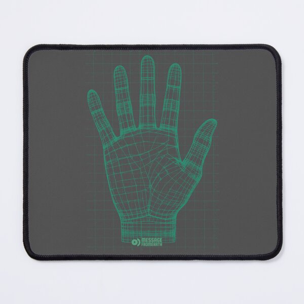 Item preview, Hand - 1972 - First 3D Wireframe Computer Art designed and sold by Message from Earth.