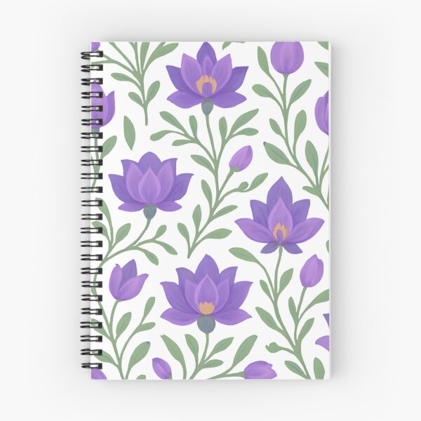 Item preview,  Purple lotus pattern designed and sold by uunaa.