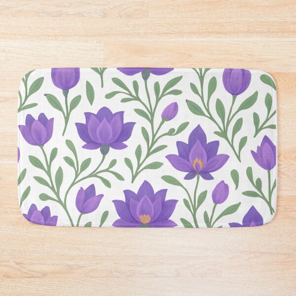 Item preview,  Purple lotus pattern designed and sold by uunaa.
