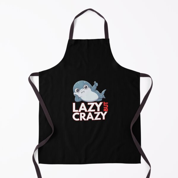 Item preview, Lazy But Crazy Shark designed and sold by Nature's Chibis.