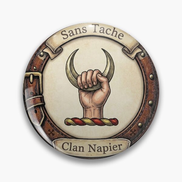 Item preview, Clan Napier Crest designed and sold by BagTown Clans.