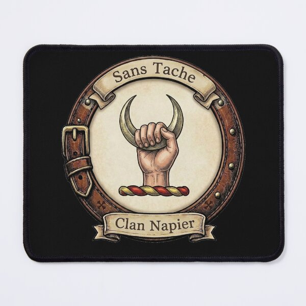 Item preview, Clan Napier Crest designed and sold by BagTown Clans.