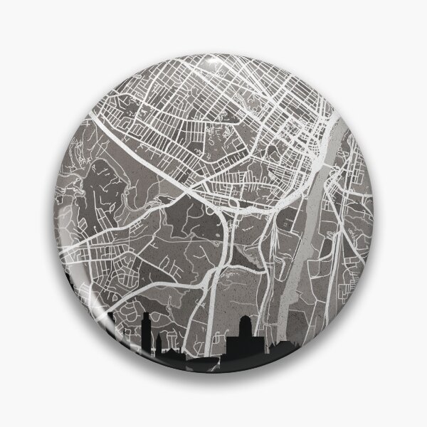 Item preview, Albany New York Skyline Map designed and sold by ArtPrints.