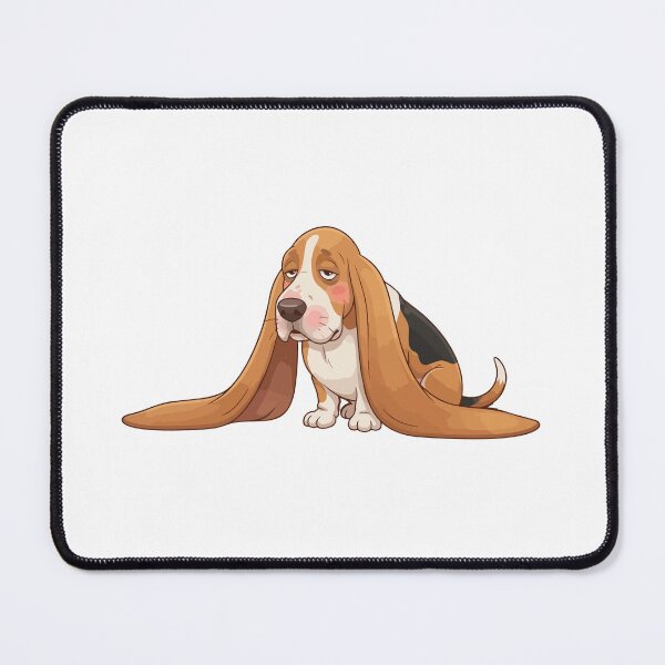 Item preview, Defeated By Gravity Funny Lazy Basset Hound designed and sold by Petzzz.