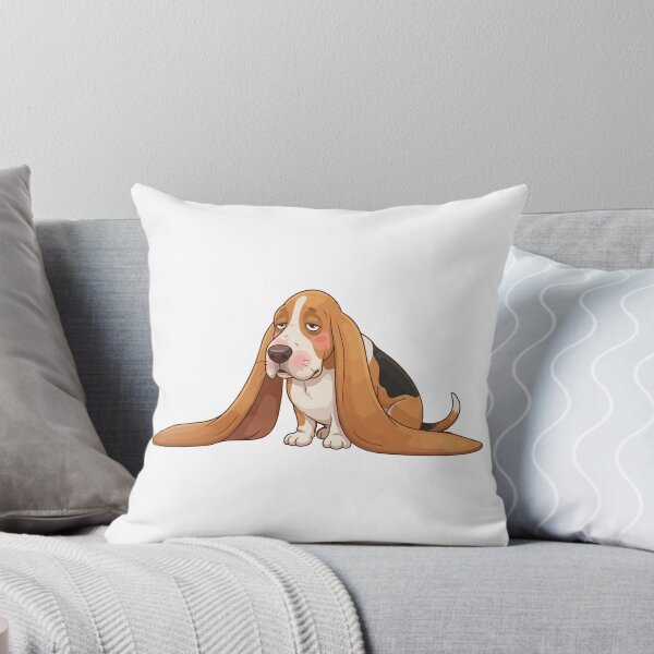 Item preview, Defeated By Gravity Funny Lazy Basset Hound designed and sold by Petzzz.